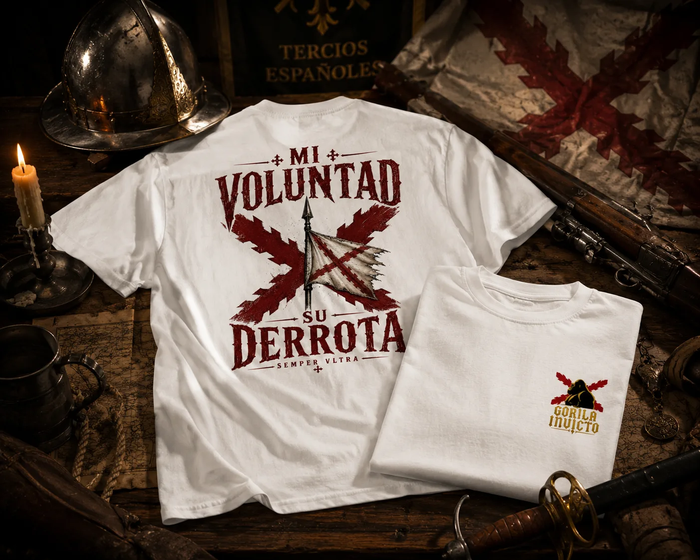 Mi voluntad, su derrota — Blanco